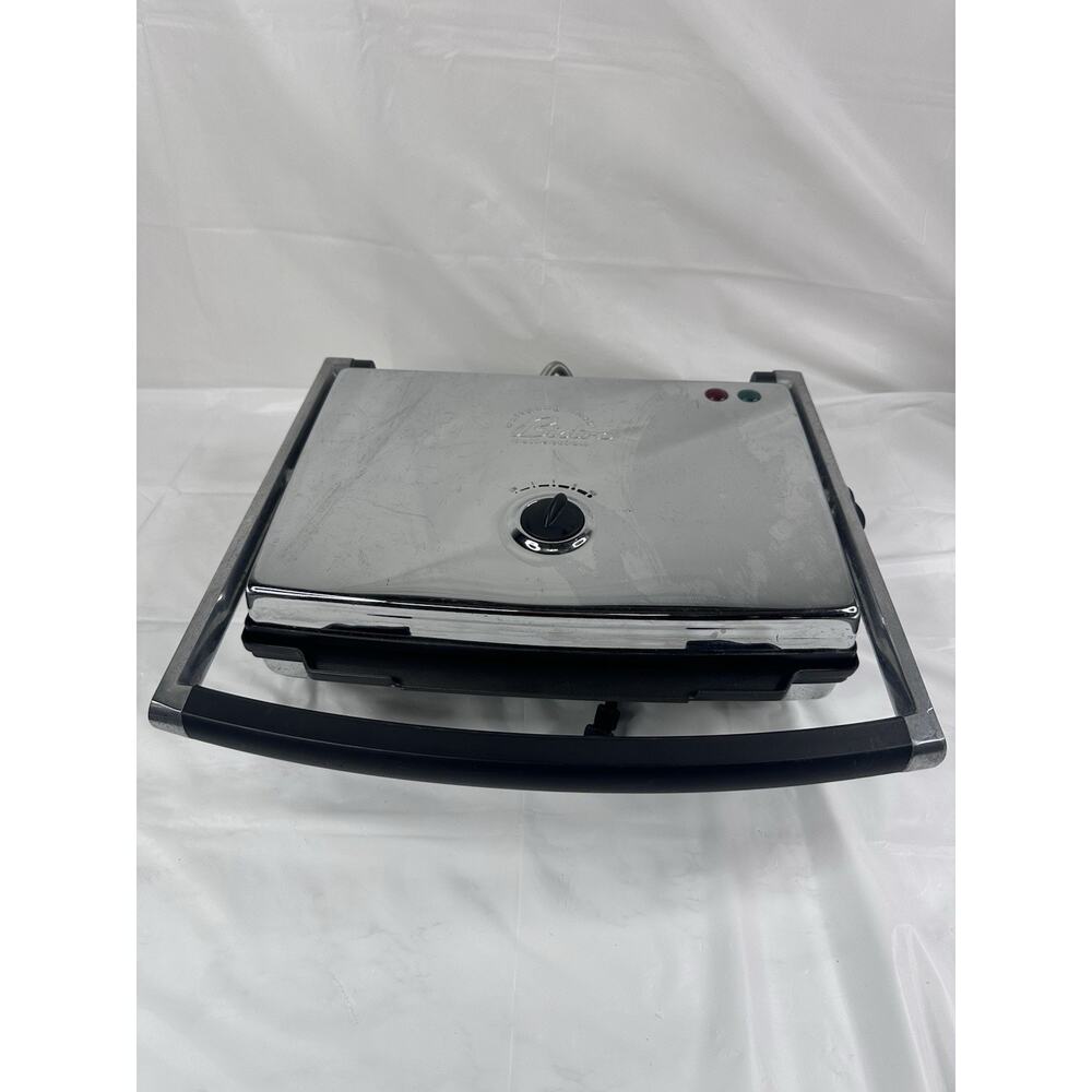 Wolfgang Puck Bistro Collection BCGL0005 Panini Maker Grill Stainless Steel